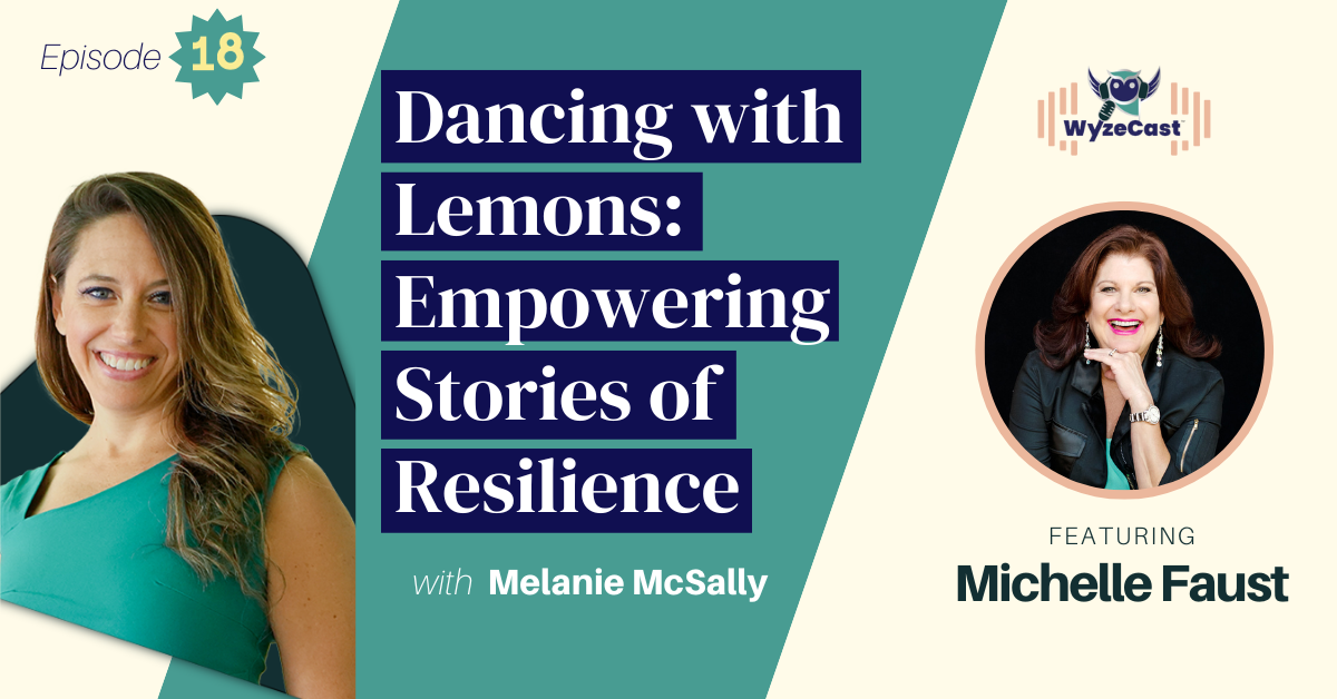 Discover the transformative power of storytelling with Michelle Faust, Founder of Lemonade Legend. Join us in this WyzeCast™ episode as we delve into the world of "Dancing with Lemons," exploring how sharing personal stories can lead to healing, growth, and professional success. Michelle's unique platforms celebrate resilience, self-love, and community-building, offering a safe space for individuals to find inspiration and empowerment.